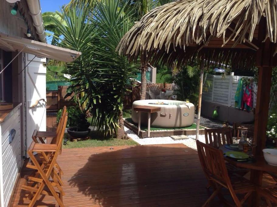 Charmant Bungalow Un P'Tit Coin De Paradis 생프랑수아 외부 사진