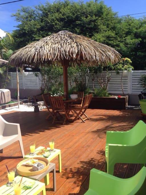 Charmant Bungalow Un P'Tit Coin De Paradis 생프랑수아 외부 사진